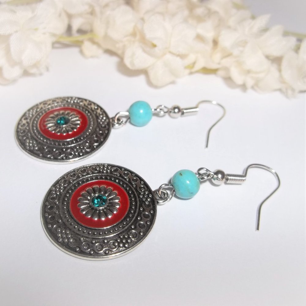 Drop Earring, Earring, Dangle Earring, Southweste… - image 4